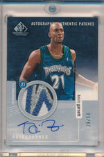 Upper Deck 2003-2004 SP Game Used Autograph Authentic Patches #AAP-KG Kevin Garnett 29/50