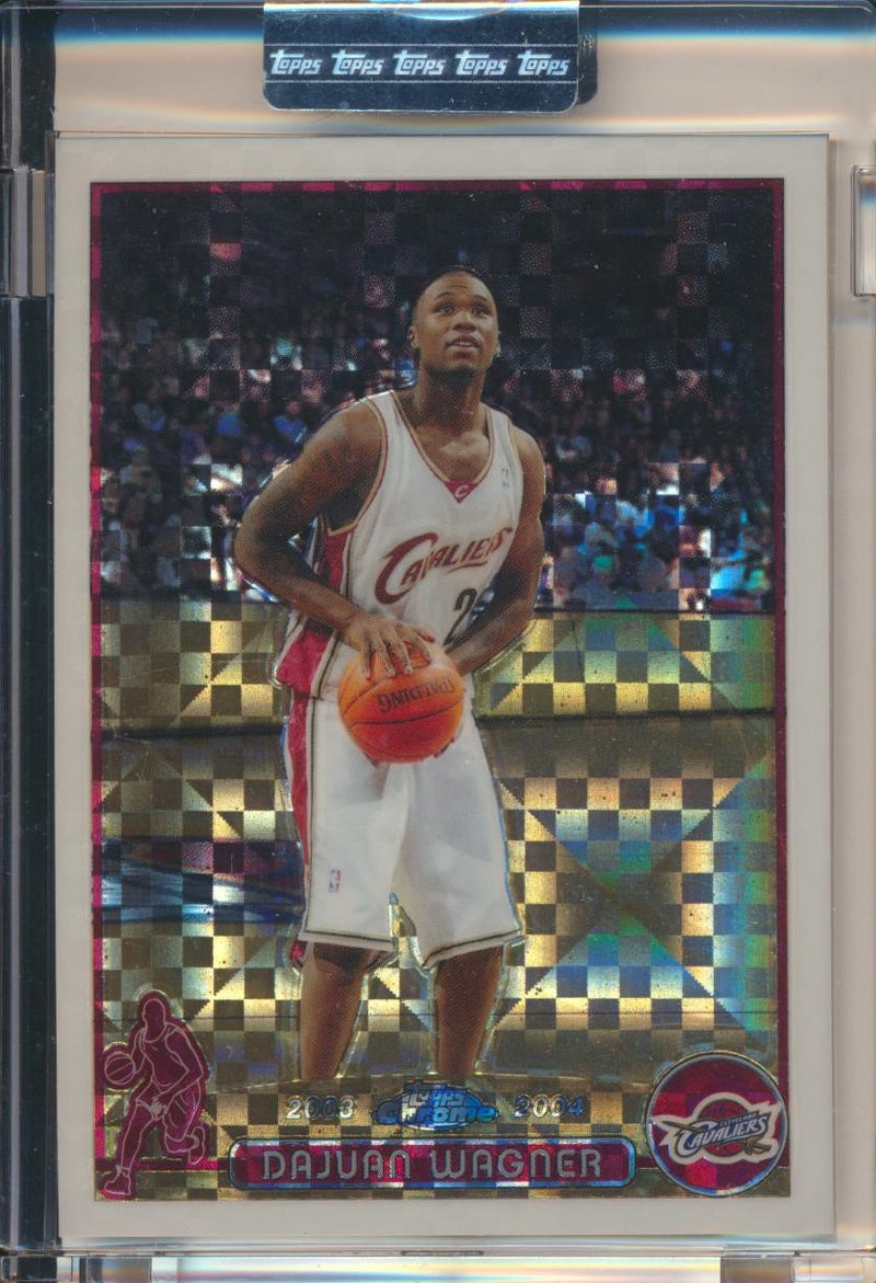 Topps  2003-2004 Chrome  X-Fractor #2 DaJuan Wagner 173/220