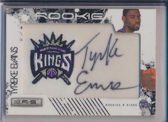 Panini 2008-2009 Rookies & Stars Jumbo Patch RPA #134 Tyreke Evans 4/379