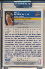 Topps  2003-2004 Chrome  X-Fractor #37 Mike Dunleavy Jr. 26/220