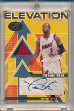 Topps 2007-2008 Elevation  Autograph Patches #EAP-DW Dwyane Wade 1/9