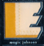 Upper Deck 2009-2010 Exquisite Collection Autographs Patches #PMA Magic Johnson 6/50 / BGS Grade 8.5 / Auto Grade 10