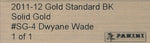 Panini 2011-2012 Gold Standard Solid Gold #SG-4 Dwyane Wade 1/1