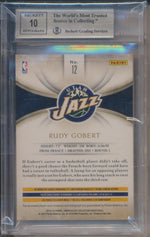 Panini 2013-2014 Immaculate Rookie Logoman Autos #12 Rudy Gobert 1/1 / BGS Grade 8.5 / Auto Grade 10