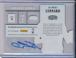Panini 2012-2013 Elite   Rookie Inscriptions #43 Kawhi Leonard