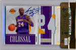 Panini 2010 National Treasures Colossal #1 Kobe Bryant 10/10 / Auto Grade 10