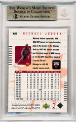 Upper Deck 1998-1999 Ionix MJ Hologrfx #MJ2 Michael Jordan  / BGS Grade 9.5