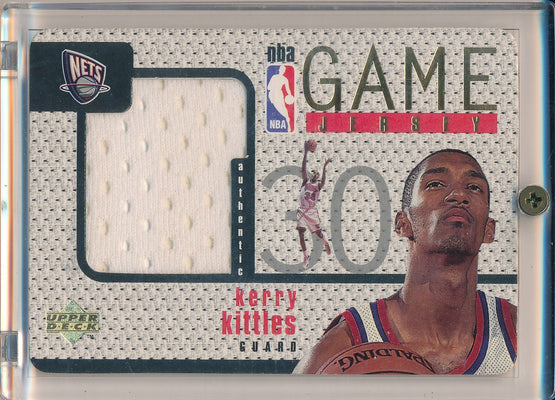 Upper Deck 1997-1998 NBA All Stars Game Jerseys #GJ7 Kerry Kittles