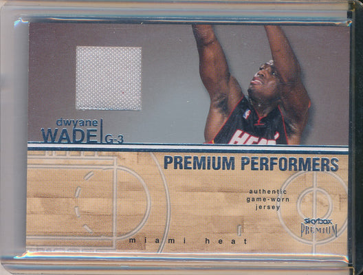 Fleer 2004-2005 SkyBox Premium Premium Performers #PPJ-DW Dwyane Wade