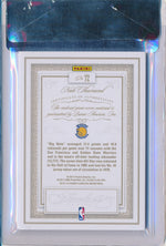 Panini 2012-2013 Flawless Emerald Jumbo Patches #72 Nate Thurmond 3/5 / BGS Grade 7