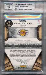 Panini 2011-2012 Preferred  #236 Kobe Bryant 10/49 / BGS Grade 9 / Auto Grade 10