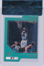 Upper Deck 1997-1998 SP Authentic Profiles #P27 David Robinson 97/100 / BGS Grade 8.5