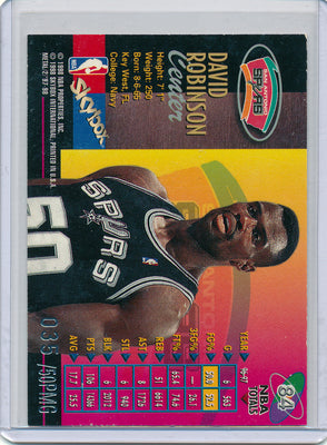 Skybox 1997-1998 Metal Universe Championship Precious Metal Gems #84 David Robinson 35/50