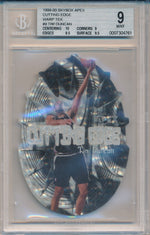 SkyBox 1999-2000 Apex Cutting Edge #9/15CE Tim Duncan 25/25 / BGS Grade 9