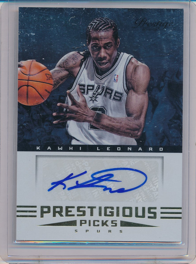 Panini 2012-2013 Prestige Prestigious Picks #14 Kawhi Leonard