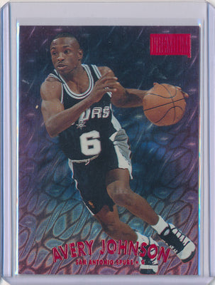 SkyBox 1997-1998 Premium Star Rubies #38SR Avery Johnson 13/50