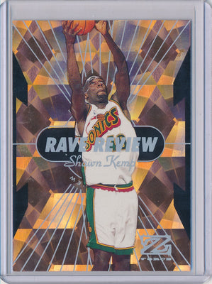 SkyBox 1997-1998 Z-Force Rave Review #7/12 Shawn Kemp