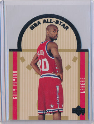 Upper Deck 2003-2004 SE Die Cuts NBA All Stars Black #SE13 Gary Payton 18/25