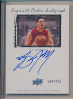 Upper Deck 2009-2010 Exquisite Collection Rookie Auto #52 B.J. Mullens 160/225