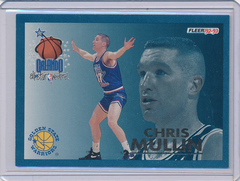 Fleer 1992-1993 Basketball All Star Weekend #18/24 Chris Mullin