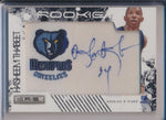 Panini 2008-2009 Rookies & Stars Jumbo Patch RPA #132 Hasheem Thabeet 142/449