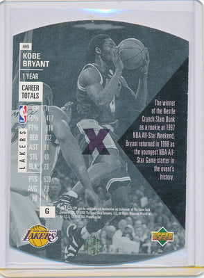 Upper Deck 1998 SPX Hardcourt Holoview #HH9 Kobe Bryant