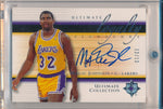 Upper Deck 2005-2006 Ultimate Collection Loyalty Signature #LS-MA Magic Johnson 12/13