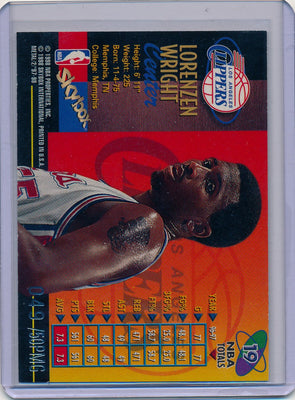 Skybox 1997-1998 Metal Universe Championship Precious Metal Gems #19 Lorenzen Wright 49/50