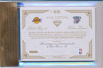 Panini 2014-2015 Flawless Gold Dual Diamond Patches #DD-SPK Kobe Bryant/ Kevin Durant 02/10 / BGS Grade 8