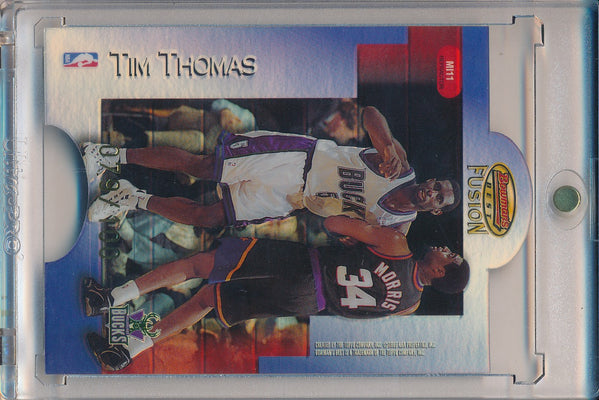 Topps 1998-1999 Bowman's Best Fusion #MI11 Grant Hill/ Tim Thomas 79/100