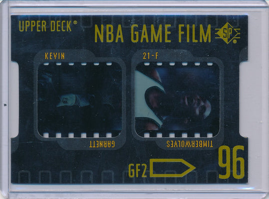 Upper Deck 1996-1997 SP  NBA Game Film #GF2 Kevin Garnett