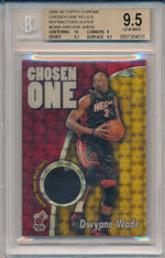 Topps 2005-2006 Chrome Chosen One Relics #CO-DWA Dwyane Wade 1/1 / BGS Grade 9.5