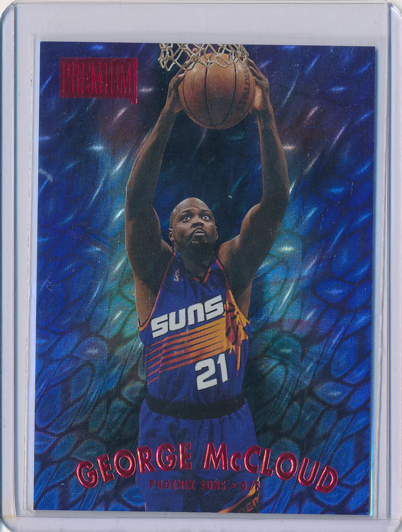 SkyBox 1997-1998 Premium Star Rubies #148 George McCloud 7/50