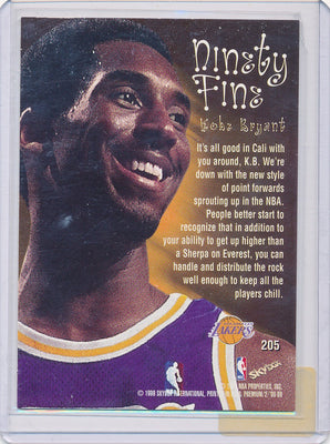 Skybox 1999 Premium Ninety Fine #205 Kobe Bryant