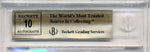 Panini 2010-2011 National Treasures  Century Platinum #207 Greg Monroe 3/5 / BGS Grade 9.5 / Auto Grade 10