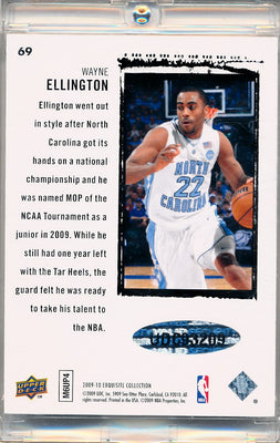 Upper Deck 2009-2010 Exquisite Collection Rookie Parallel #69 Wayne Ellington 4/22