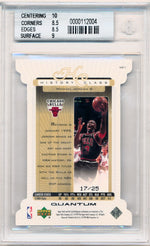 Upper Deck 1999-2000  History Class #HC1 Michael Jordan 17/25 / BGS Grade 8.5