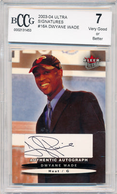 Fleer 2003-2004 Ultra Signatures #16A Dwyane Wade