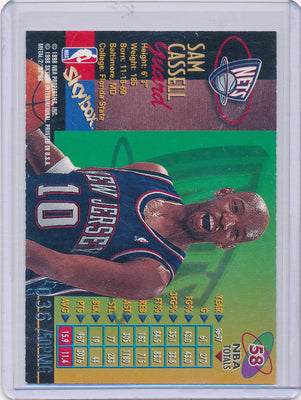 Skybox 1997-1998 Metal Universe Championship Precious Metal Gems #58 Sam Cassell 36/50