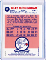 Topps 1996-1997 Finest Reprint Refractor #40 Billy Cunningham