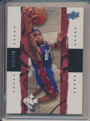 Upper Deck 2009-2010 Exquisite Collection Base #2 LeBron James 109/199