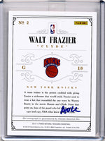 Panini 2012-2013 National Treasures  Notable Nicknames  #10 Walt Frazier 34/99