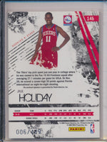 Panini 2008-2009 Rookies & Stars Jumbo Patch RPA #146 Jrue Holiday 6/449