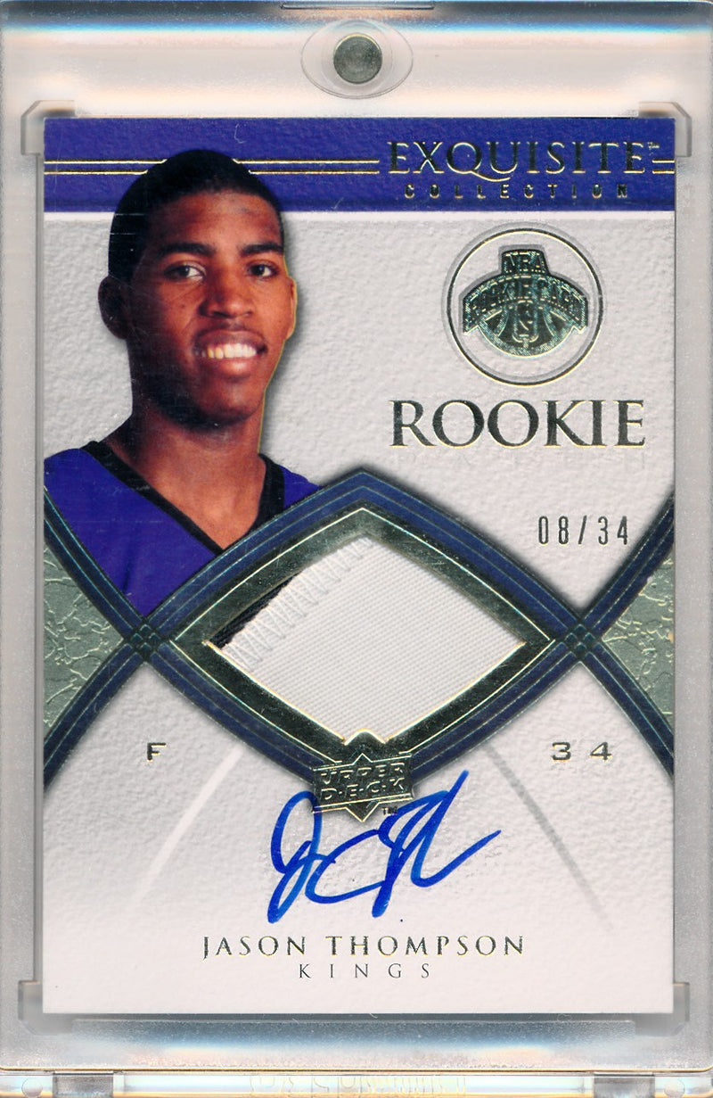 Upper Deck 2008-2009 Exquisite Collection Rookie Parallel #65 Jason Thompson 8/34