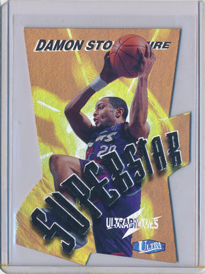 Fleer 1997-1998 Ultrabilities Superstar #16/20SS Damon Stoudemire