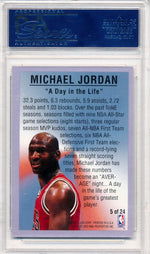 Fleer 1993-1994 All Stars  #5 Michael Jordan 5/24 / PSA Grade 10