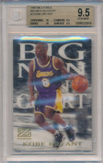 SkyBox 1997-1998 Z-Force Big Men On Court #2/15BMOC Kobe Bryant  / BGS Grade 9.5