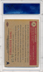 Topps 2005 Style 52 Mickey Mantle Chrome Gold Refractor / PSA 10