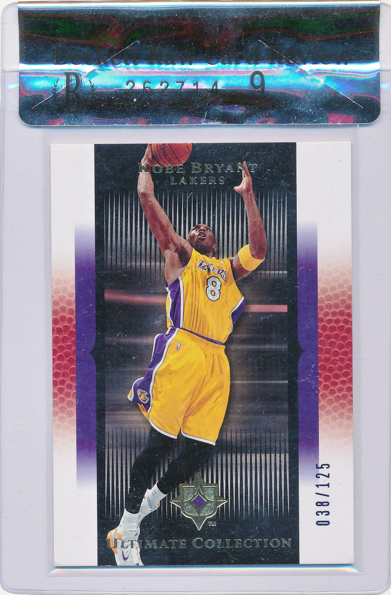 Upper Deck 2005-2006 Ultimate Collection  #57 Kobe Bryant 38/125