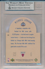 Upper Deck 2003-2004 SE Die Cuts NBA All Stars Black #SE1 Michael Jordan 24/25 / BGS Grade 9